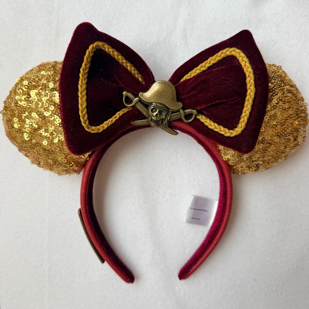Disney Loungefly Pirates of the Caribbean Minnie Ears Headband‎ 2022